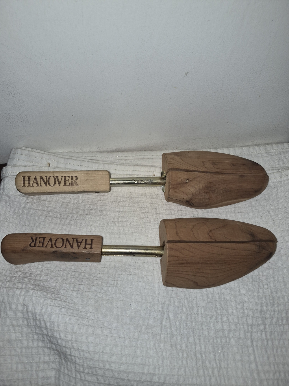 Hanover Men's Cedar Shoe Trees - Natural Wood Pair